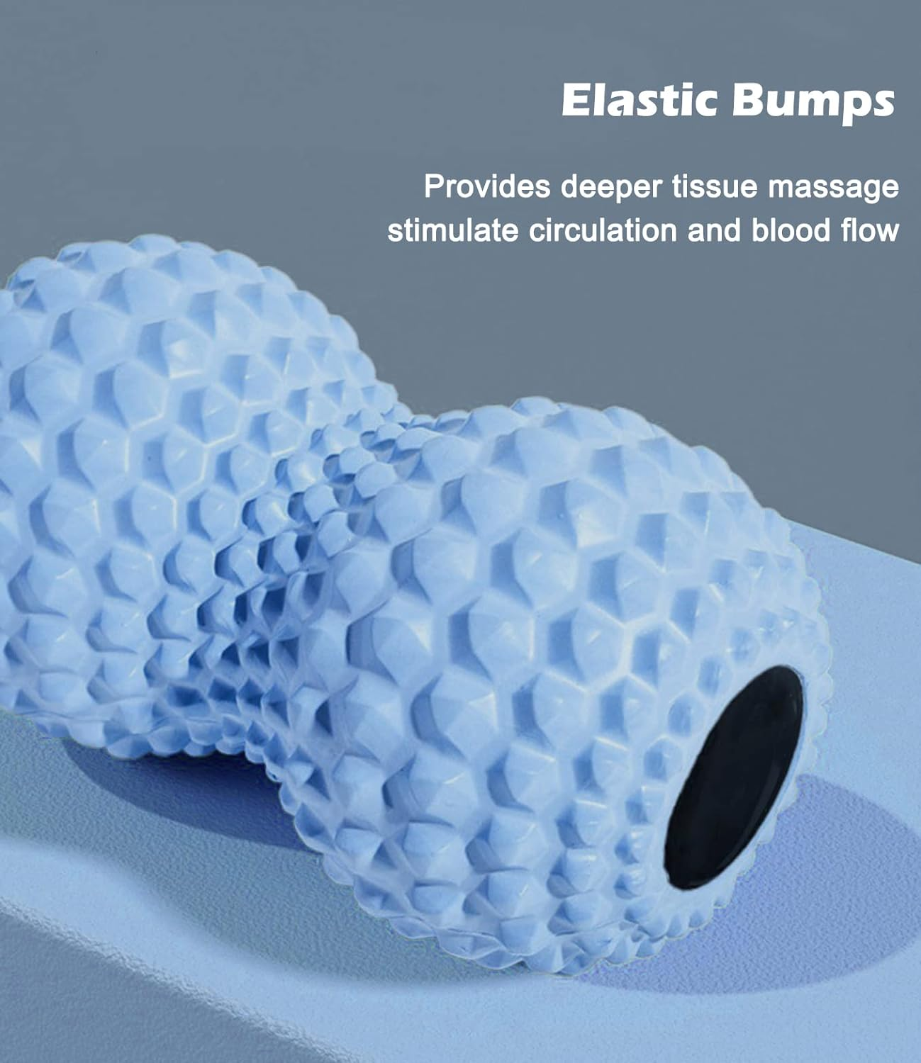 Peanut Massage Ball, Double Lacrosse Massage Roller Ball for Deep Tissue Muscle Massage, Physical Therapy, Myofascial Release, Trigger Points, Muscle Knots, and Yoga Therapy image number 2