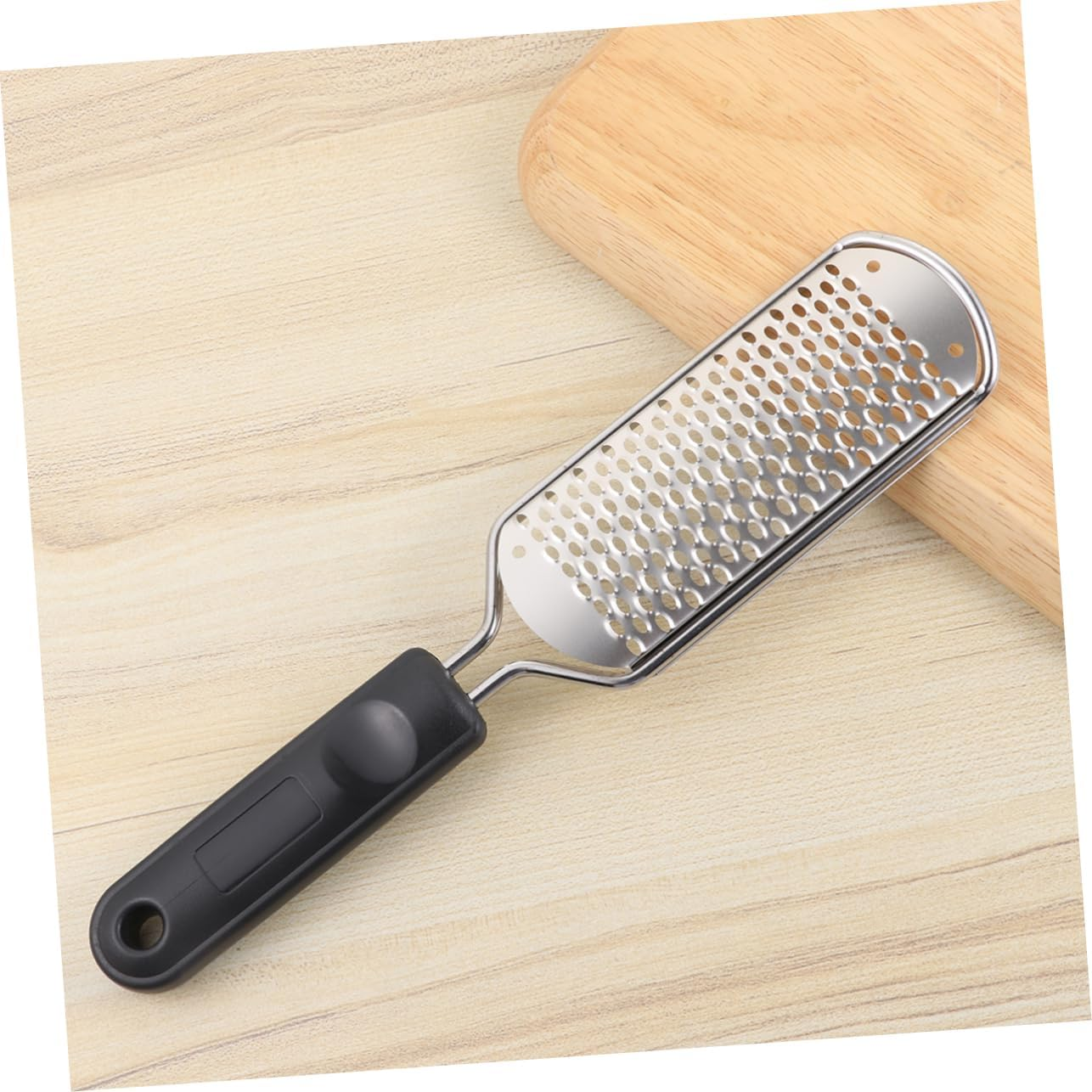 Mikinona Professional Stainless Steel Foot File Exfoliator for Dead Skin Removal Pedicure Care image number 1