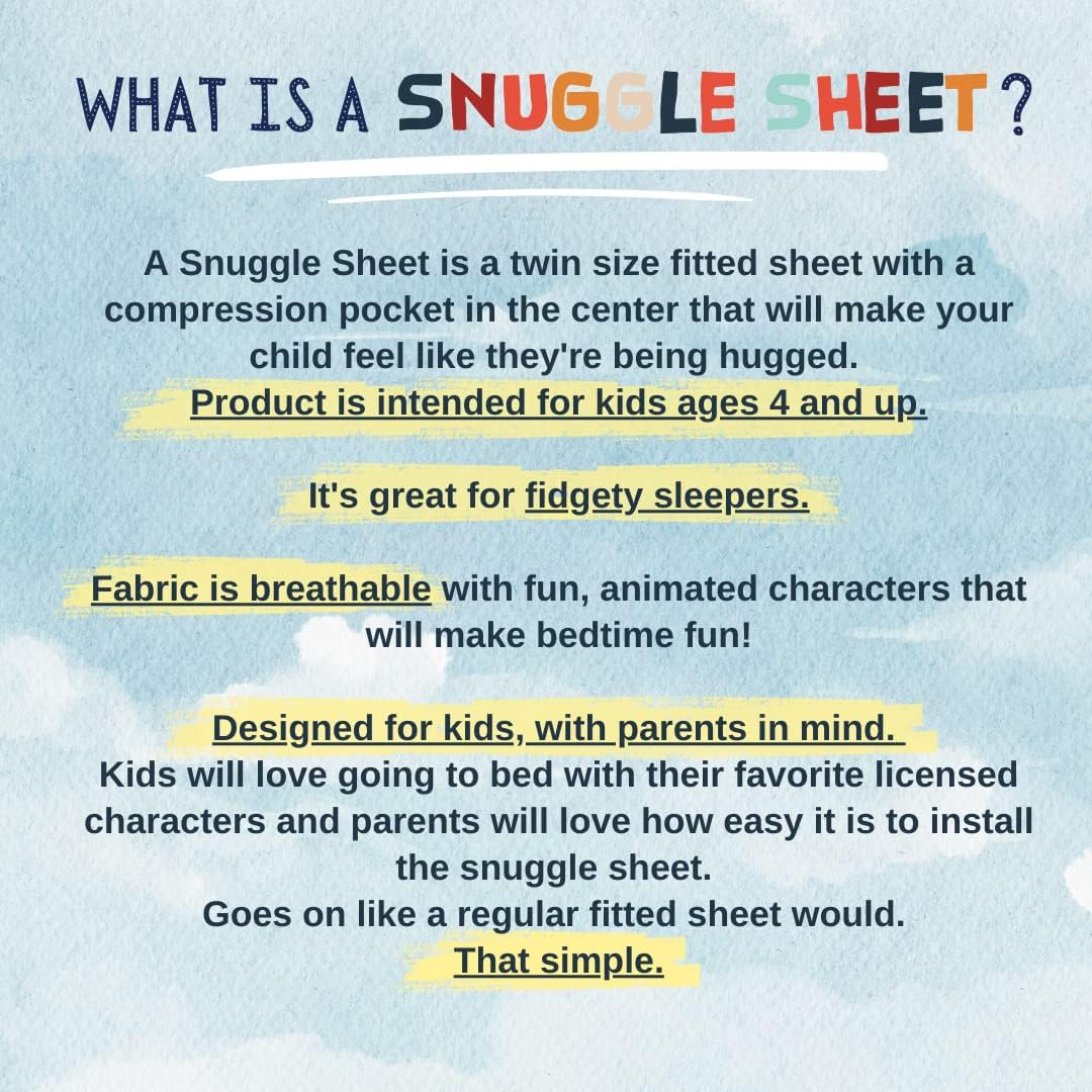 Paw Patrol Kids Bedding Super Soft Compression Snuggle (TM) Sheets, Twin, (Official Nickelodeon Product) by Franco image number 4