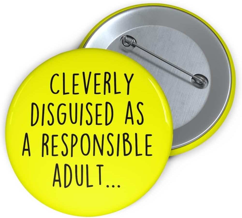 Felbridge Studio - Funny 16Th 18Th 21St Birthday Badge Gift - 16 18 21 Year Old Large Badges for Son Daughter Friend Cousin Niece Nephew Boyfriend Girlfriend Him Her Grandson Granddaughter - 59Mm image number 1