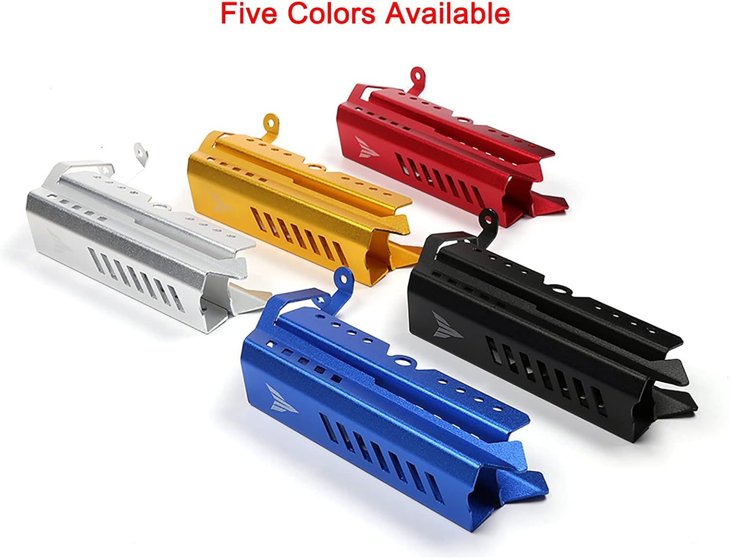 Motorcycle Radiator Grille Guard Protector Side Cover Radiator Cooling Tank Side Guards Cover Protector for YAMAHA MT09 MT-09 FZ09 FZ-09 2013 2014 2015 2016 2017(Black) - Blue image number 5