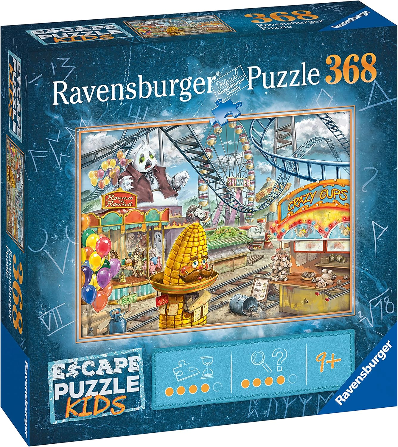 Ravensburger - Kids Escape Amusement Park Plight 368 Pieces image number 5