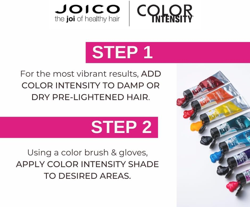 Joico Vero Colour Intensity Semi Permanent Hair Creme Color 118 Ml, Pink - Silver Ice image number 2