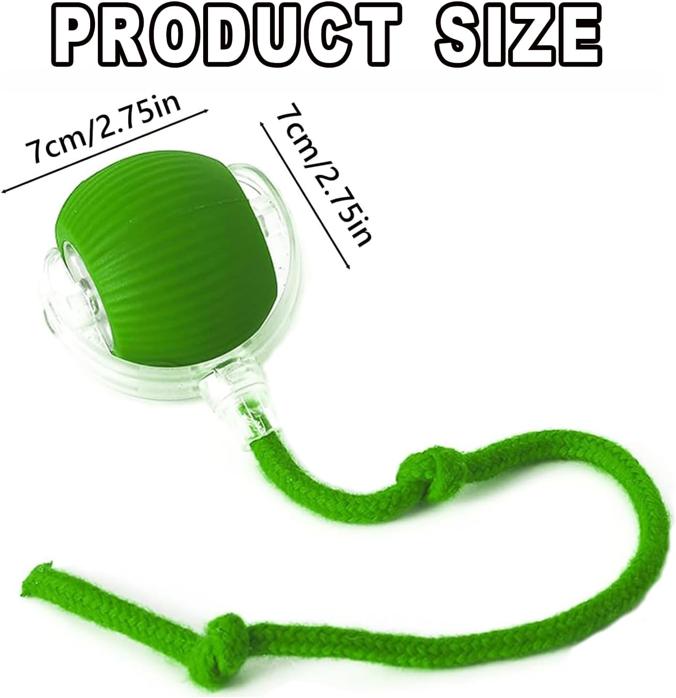 1 PCS Interactive Dog Toys Interactive Rolling Dog Ball Smart Cat Toy Ball Rolling Dog Ball Cat Toys Rolling Ball Dog Ball Toy 360&deg; Smart Automatic Rolling Ball Toy for Indoor Dogs/Cats image number 3