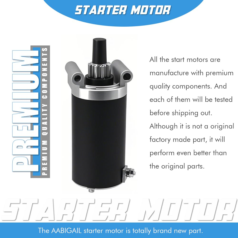 Kohler 7000 Starter Motor Replacement for Courage Engines 20HP 23HP 25HP 27HP 1999-1140051 3209801 32-098-03 KH-32-098-01-S KH-32-098-03-S KH3209804S 3209804 32 098 08 image number 5