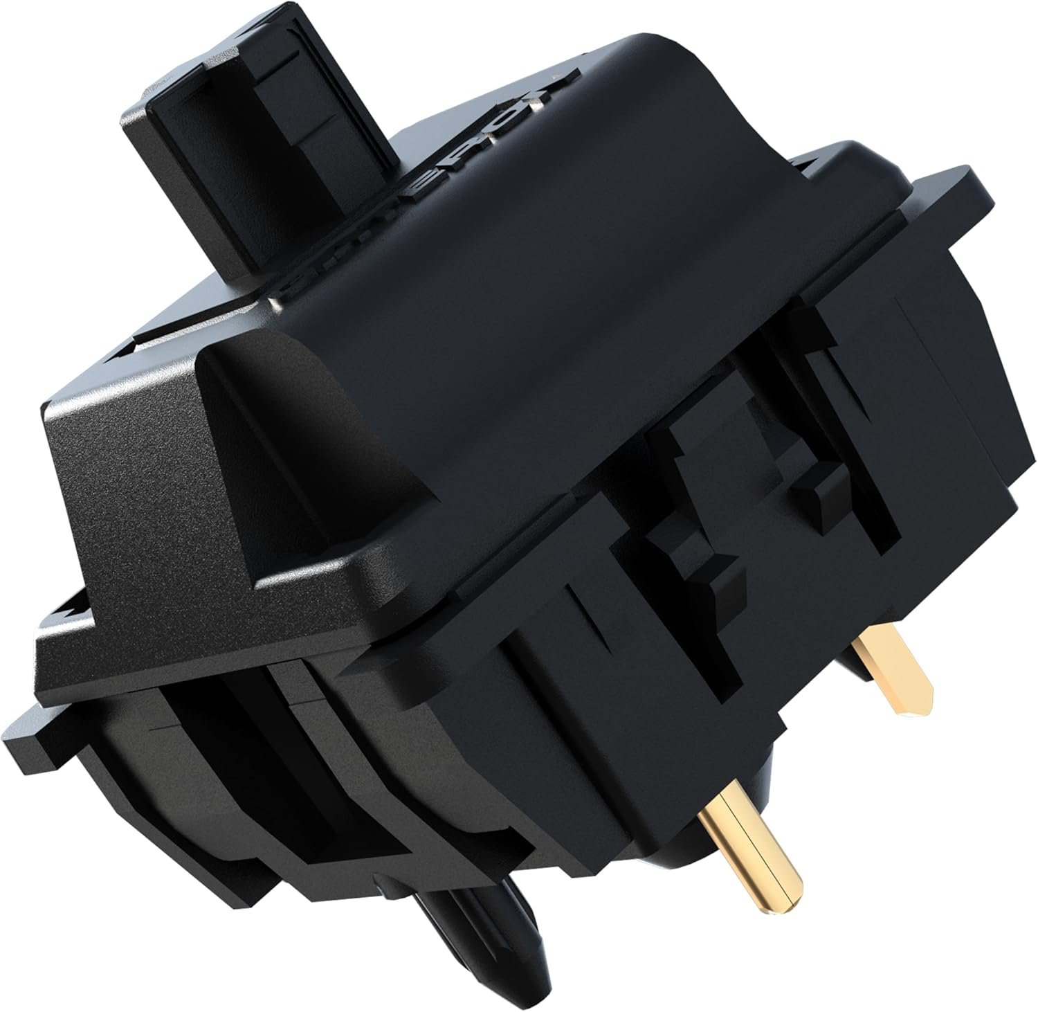 Gateron Coral Keyboard Switches for MX Mechanical Gaming Keyboard,Dual-Stage Spring 5-Pin 43Gf RGB SMD Pre-Lubed Full POM Linear Switches(108Pcs)