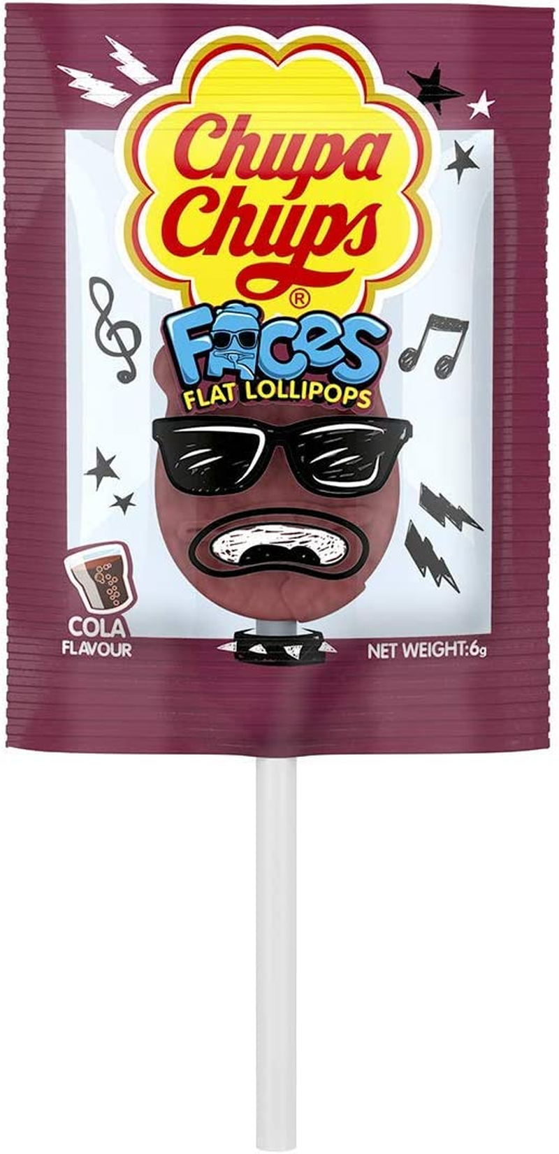 Chupa Chups Faces Lollipops Bag, 210 G (35-Pieces) image number 2