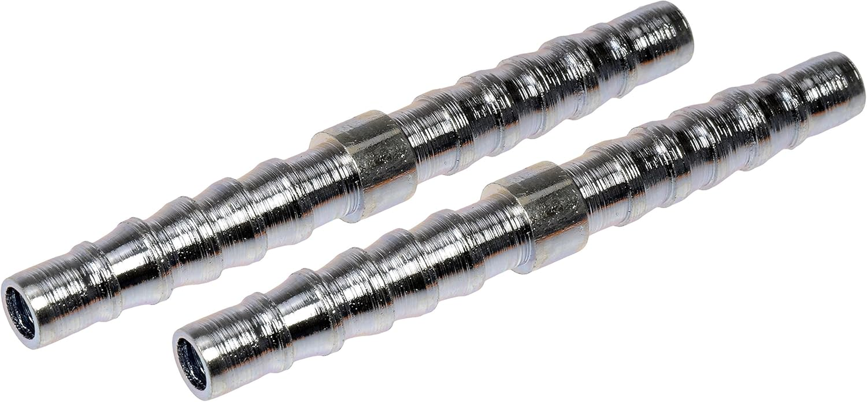 Dorman 800-012 Barbed Carbon Steel Fuel Line Union for 5/16 In. Nylon Fuel Lines, Pack of 2 image number 2