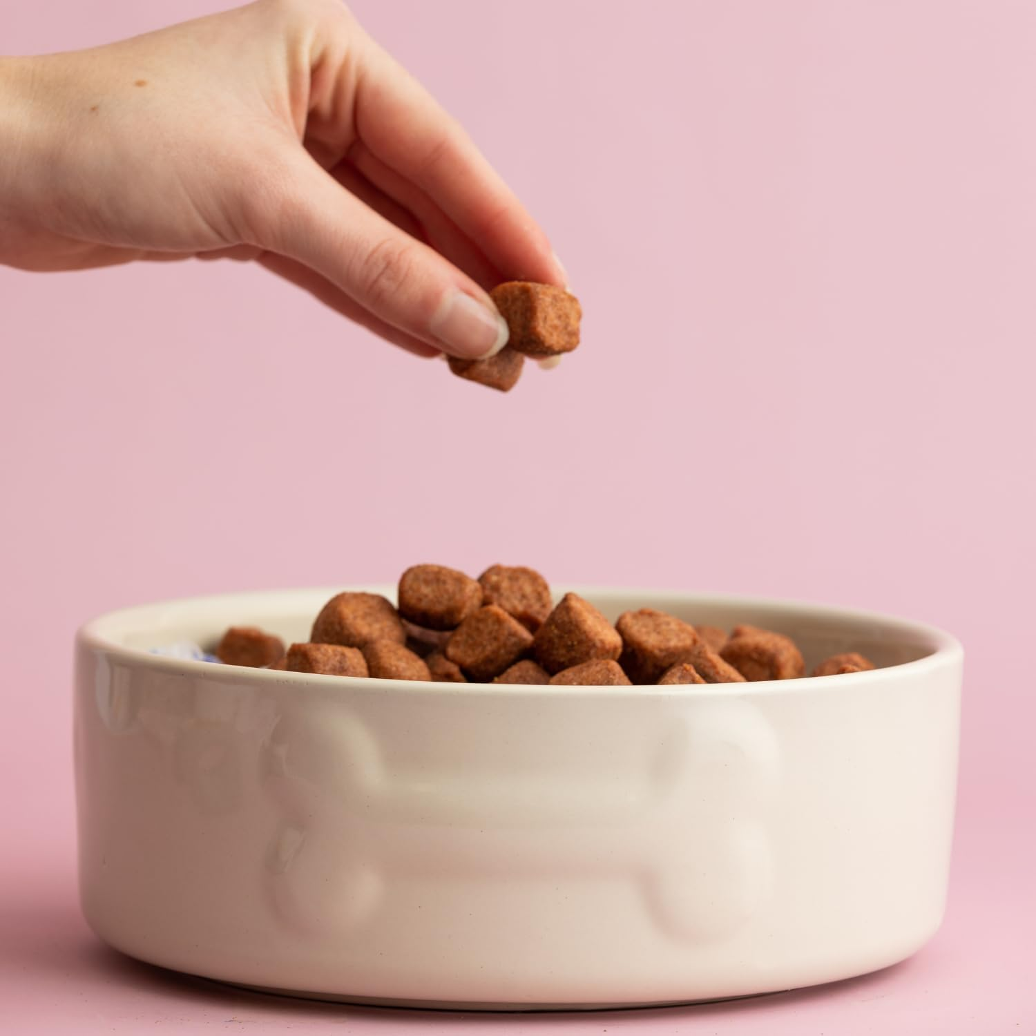 Mason Cash Ceramic Bowl for Dogs and Cats, 20 Cm, Cream image number 1