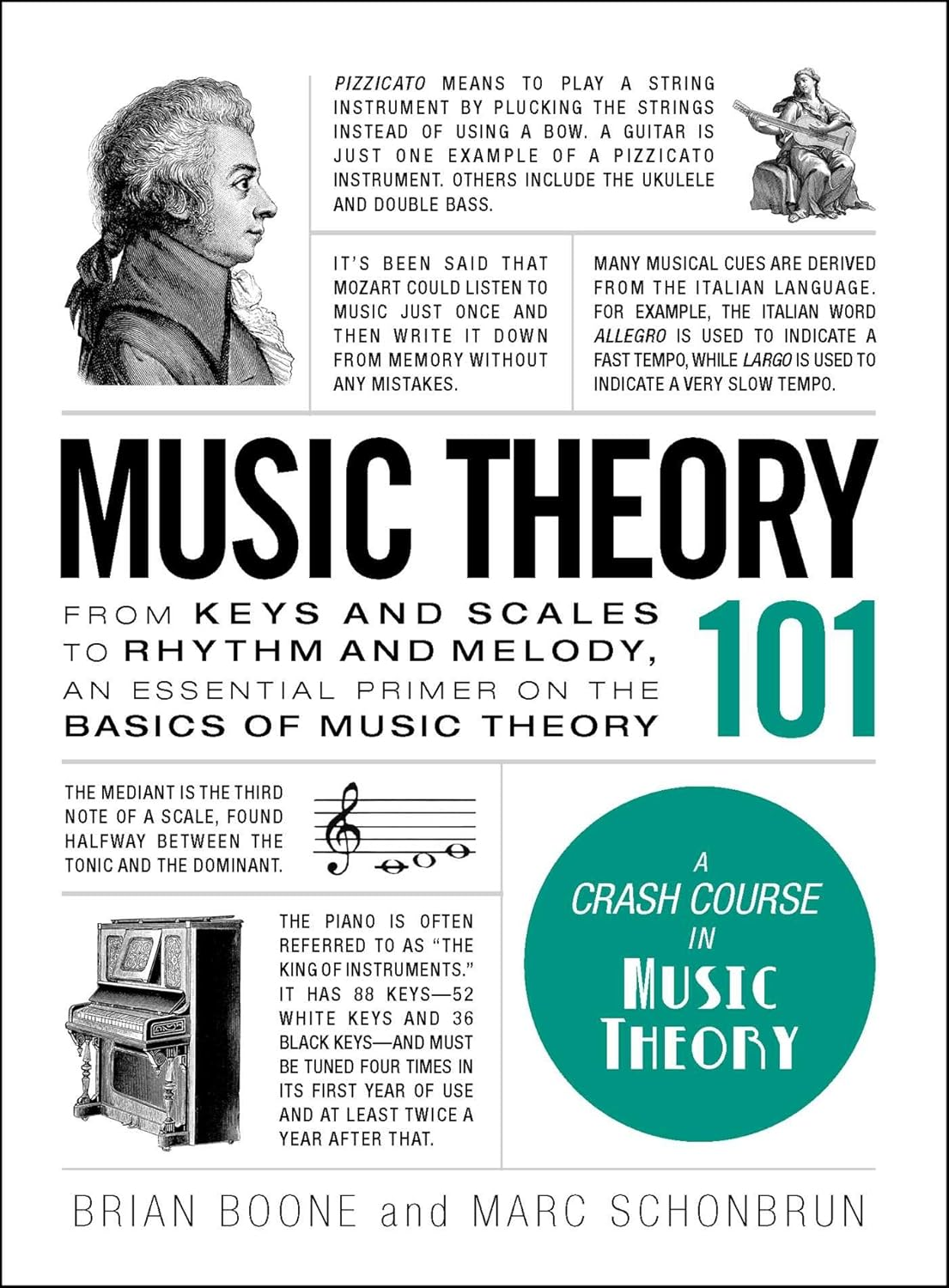 Music Theory 101: from Keys and Scales to Rhythm and Melody, an Essential Primer on the Basics of Music Theory