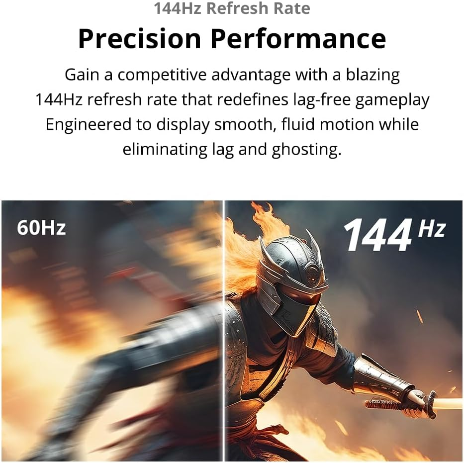 PRISM+ 49AL 49" Curved QD-OLED Super Ultrawide Gaming Monitor, 32:9 DQHD (5120X1440), 144Hz, 0.03Ms, AMD Freesync Premium, In-Built 2.1Ch Speakers, Ergonomic Stand, 3 Yrs Warranty