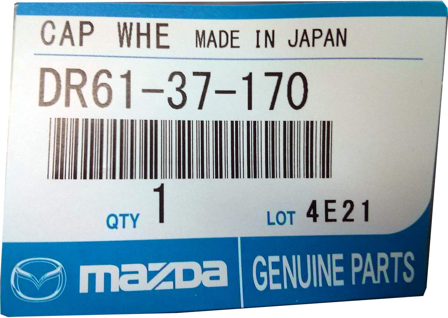 Genuine Mazda DR61-37-170 Wheel Cap image number 1