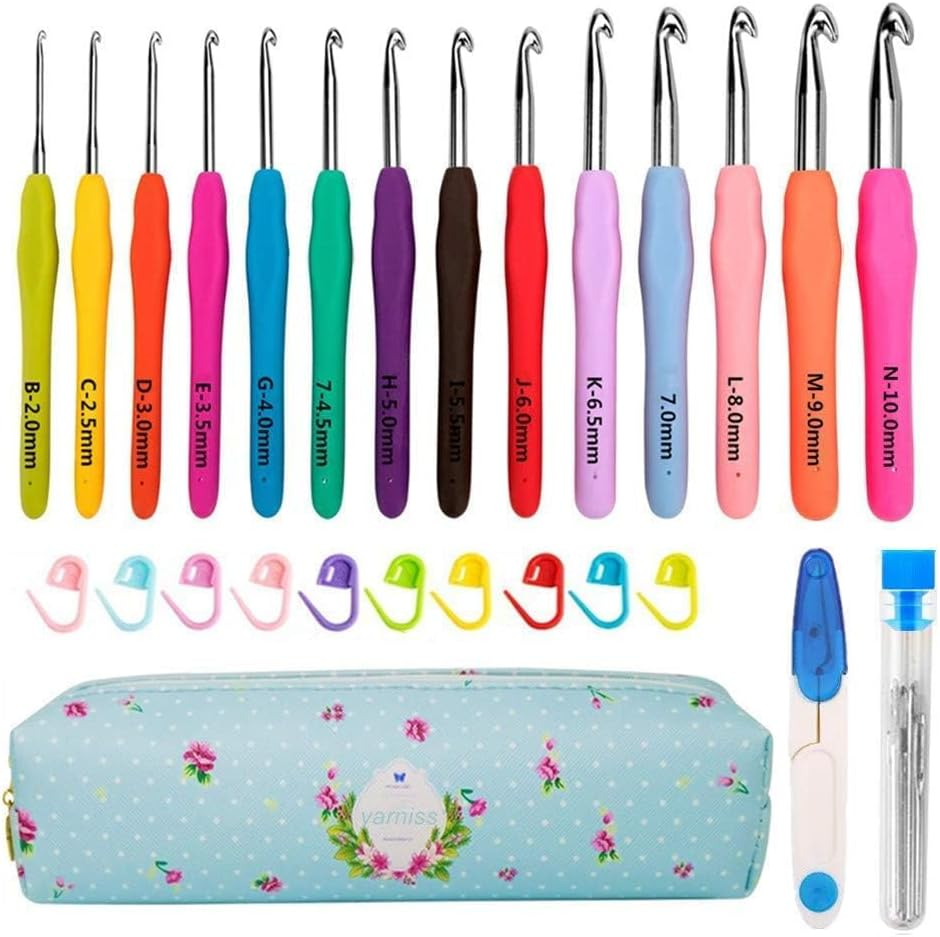 Crochet Hooks Set with Case 5 Large Sizes image number 2