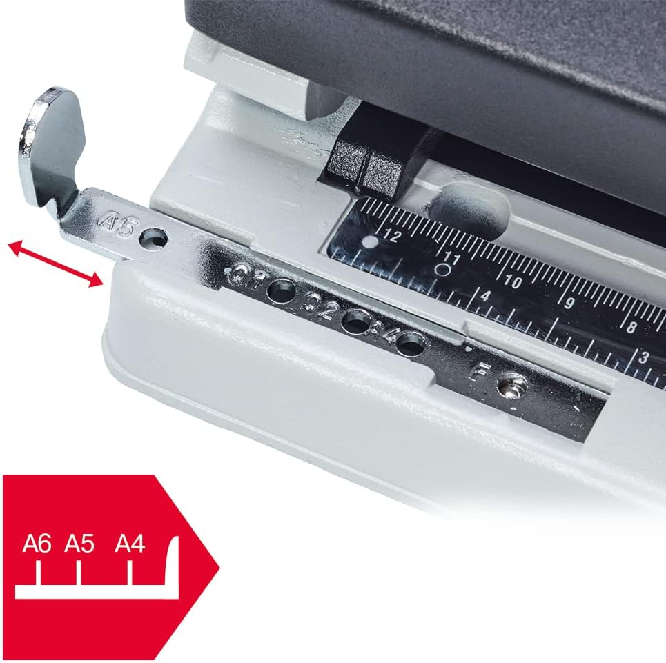 Rexel Punch 4H 30 Sheet V430 Blk/Gry image number 2