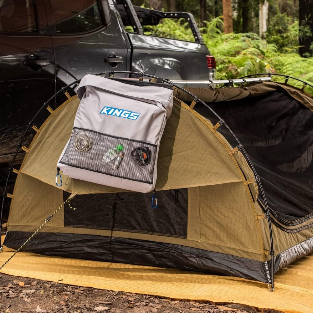 Adventure Kings 4 Universal Storage Bag | Versatile | 280GSM Canvas | 2X Hanging Carabiners | Sail Track Attachment | 2X Quick Release Clips image number 4