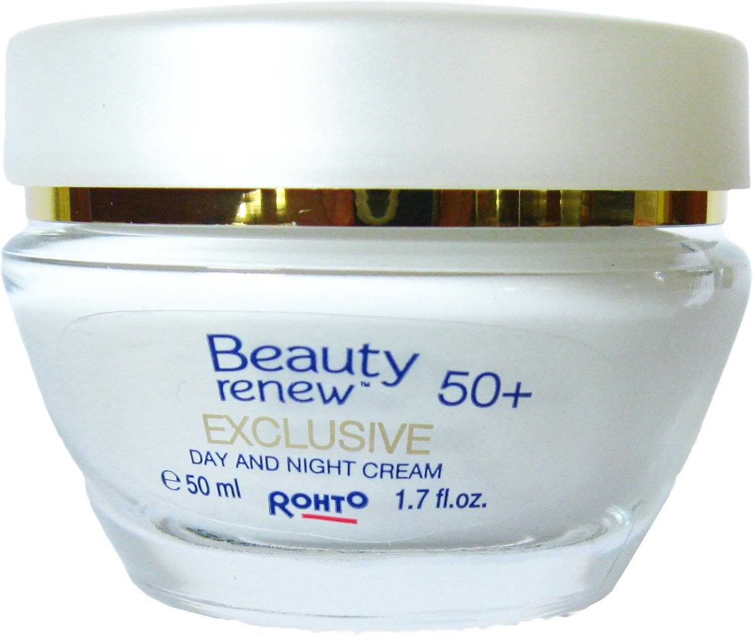 Beauty Renew 50+ Exclusive Day & Night Face Moisturizer Cream Diamonds and Brazilian Saphire