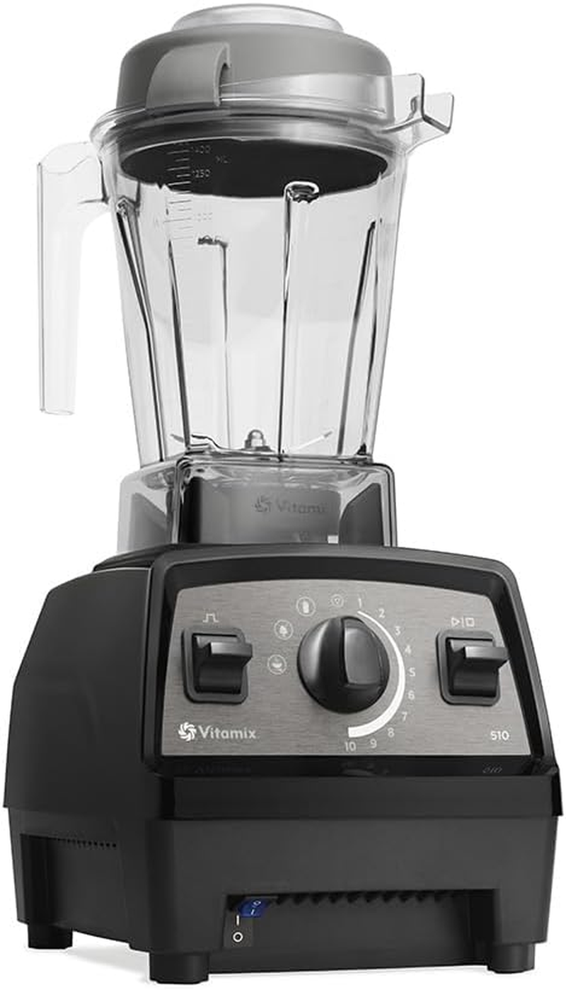 Vitamix E510 Explorian High-Performance Blender Black &ndash; Powerful 2.0HP Motor &ndash; 1.4L Tritan Container &ndash; 3 Preset Programs &ndash; Variable Speeds &ndash; Pulse Function &ndash; Self-Cleaning &ndash; Bpa-Free