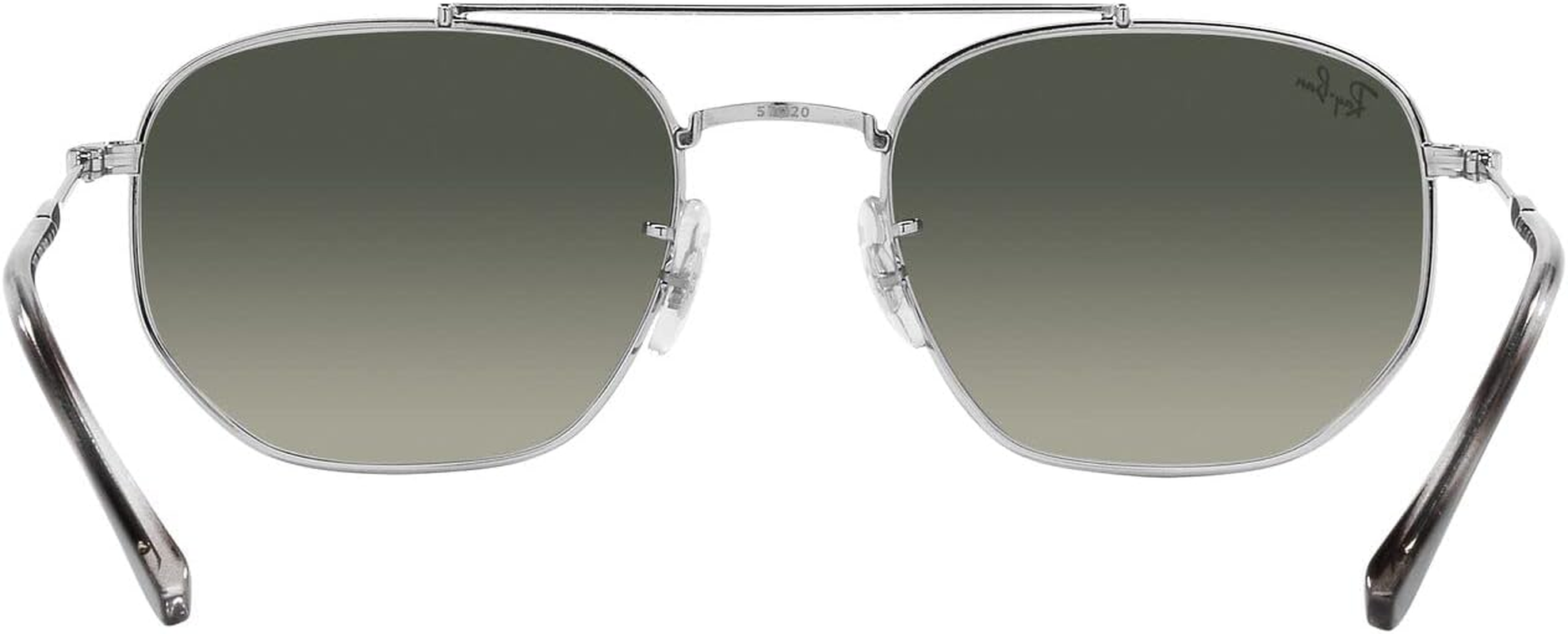 RAY-BAN Non Polarised Sunglasses, 0RB3707, Silver & Grey, 57Mm