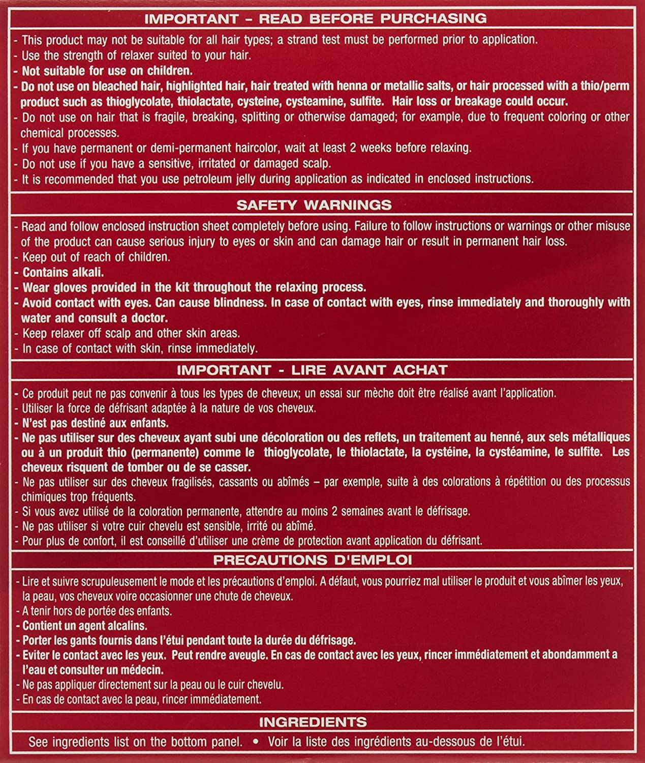 Optimum Care Defy Breakage No-Lye Hair Relaxer Regular Strength image number 2