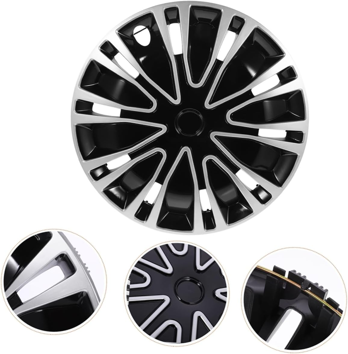 Alipis Hubcap Decoration for Car Fit Wheel Hub Caps Material Car Wheel Accessories Maintenance Hubcap image number 1