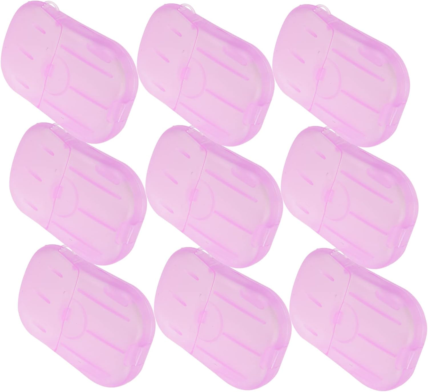 NAMOARLY Travel Soap Sheets 20 Pcs Hand Wash Soap Slices for Travel Hotel Outdoor image number 4