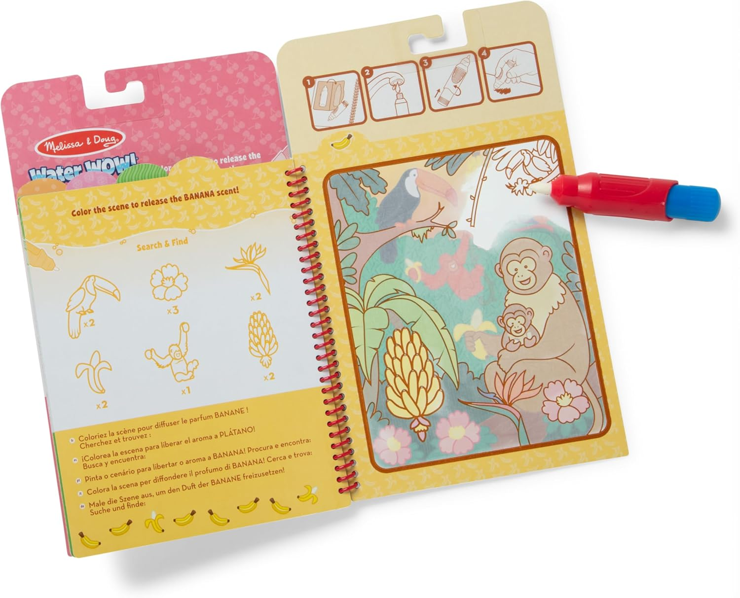 Melissa & Doug Water Wow Scented Pad 1 image number 1