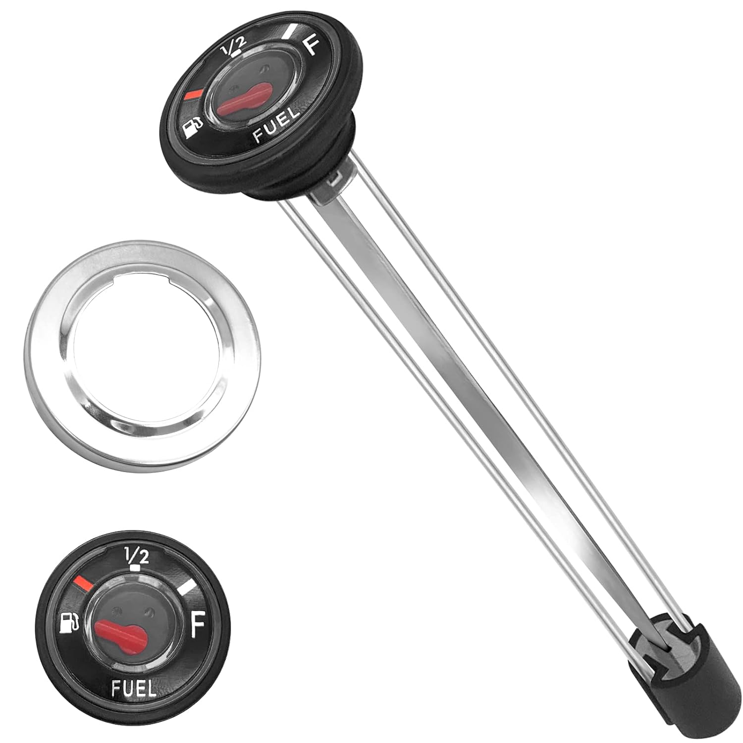 Fuel Gas Tank Level Gauge Meter for Yamaha Big Bear 400 Grizzly 600 Kodiak 400 YFM400 YFM600 (OEM# 4SH-24260-11-00 4SH-24261-00-00) image number 4