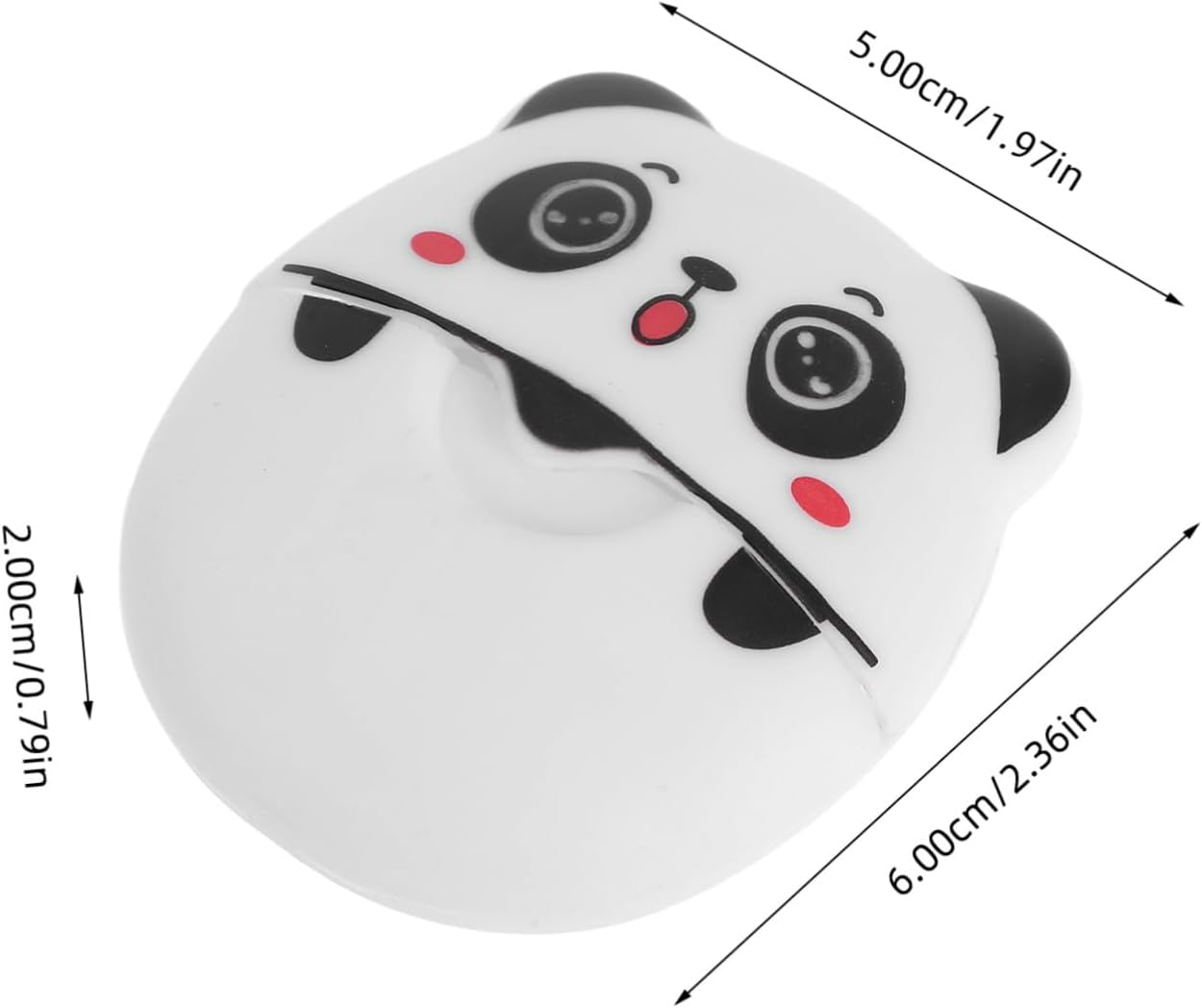 POPETPOP Cute Panda Portable Soap Sheets Reusable Hand Soap for Travel for Outdoor Use for Hygiene the Go image number 1