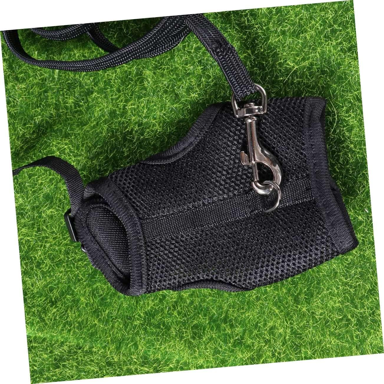 Toddmomy Bunny Harness Leash for Rabbit Pet Harness Comfortable Soft Material Breathable and Easy to Fit