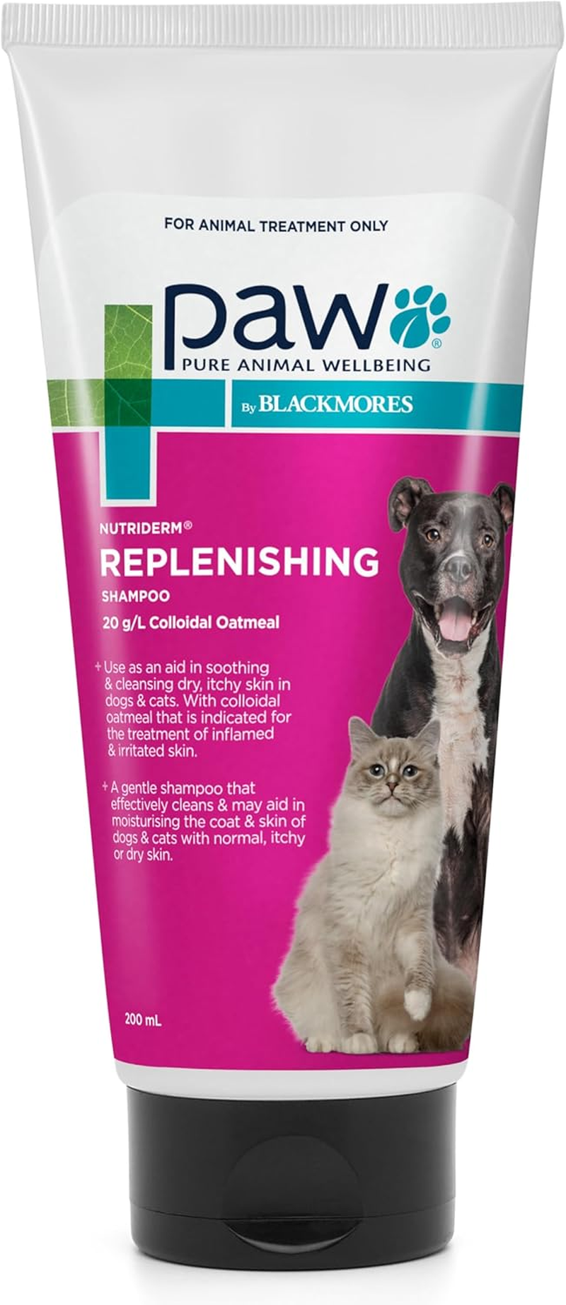 PAW by Blackmores Nutriderm&reg; Replenishing Shampoo for Dogs and Cats | Tailored for Soothing, Cleansing & Treating Inflamed & Irritated Skin |200Ml image number 6