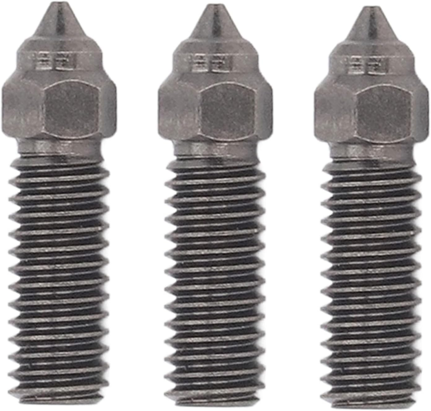 Phefop Printer Extruder Nozzle Kit for Sovol SV06 plus - High Nozzle Kit - Hardened Steel 3Pcs (1.75/0.6Mm)