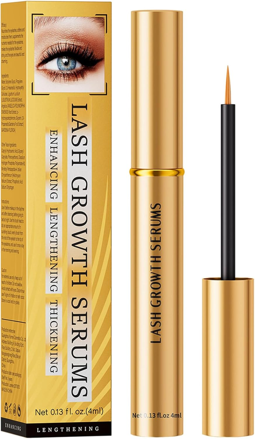 Eyelash Growth Serum &ndash; Lash Enhancing Treatment for Longer, Fuller, Curled Lashes, Nourishing & Strengthening Formula, Gentle & Safe for Sensitive Skin