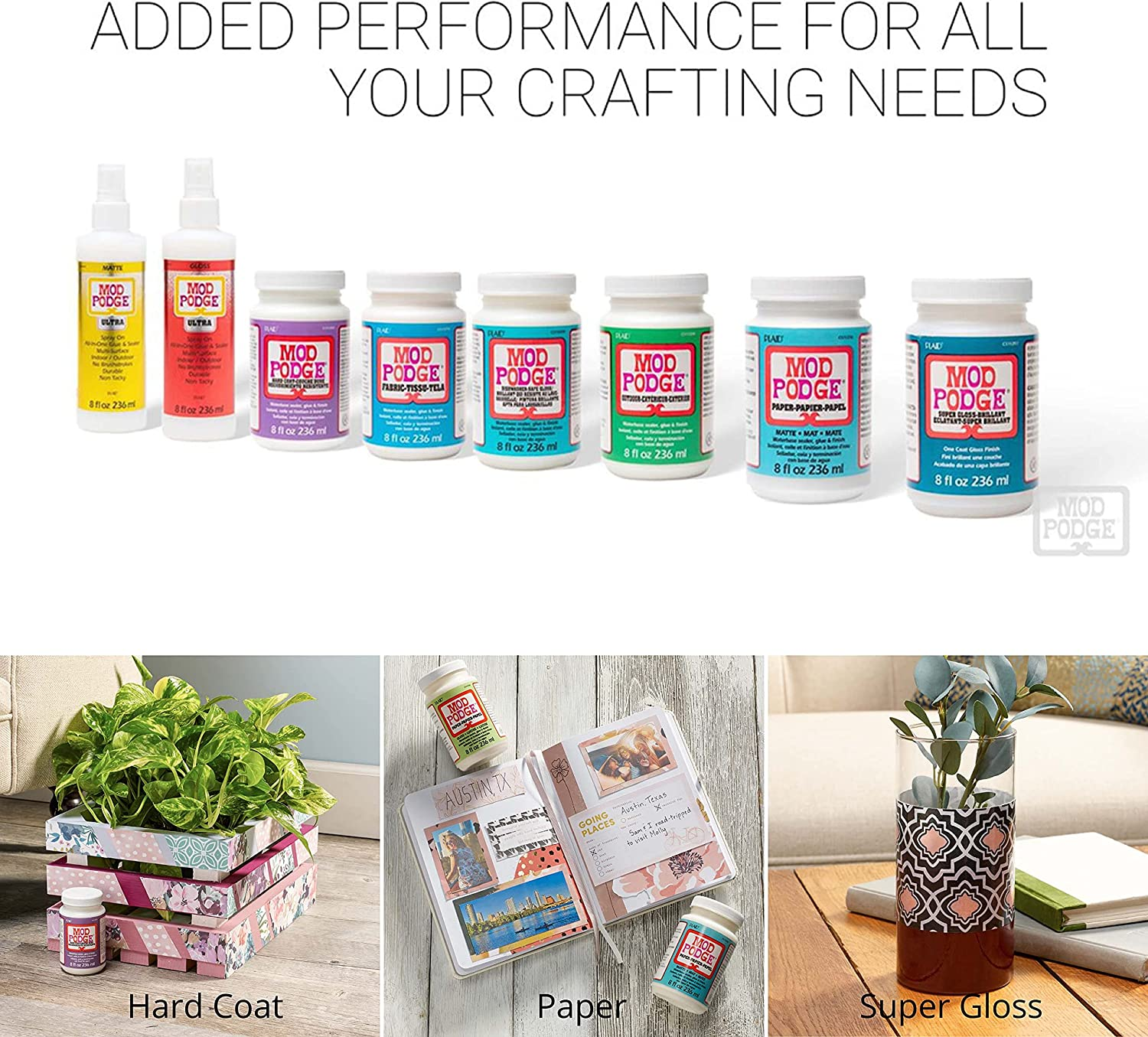 Mod Podge Super Thick Gloss (8-Ounce), CS11297