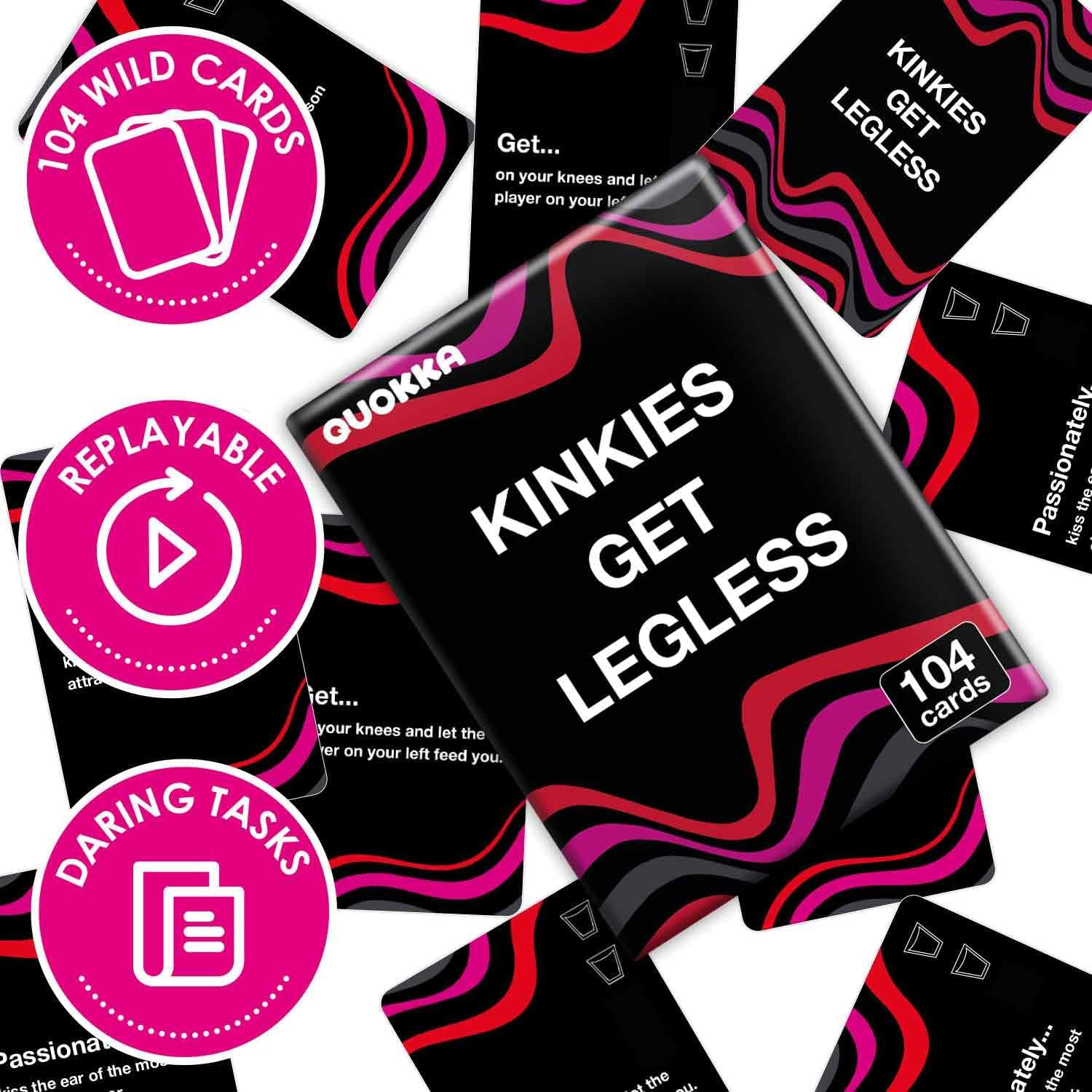 QUOKKA Party Card Game - Let&rsquo;S Get Daring - Fun and Challenging Party Board Game - Perfect for Adults and Groups Icebreaker Activities image number 2