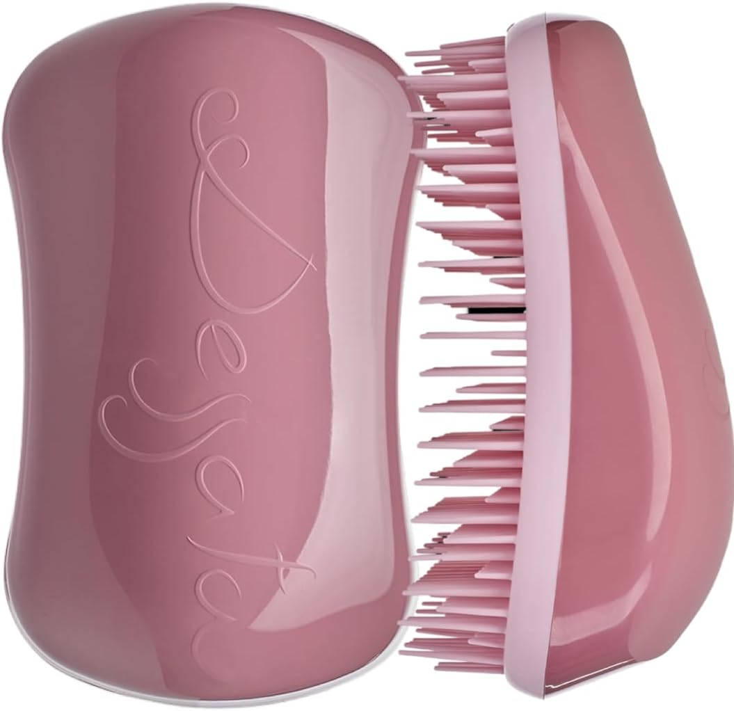 DESSATA Detangling Anti-Tangle Hair Brush Maxi Velvet Pink image number 1