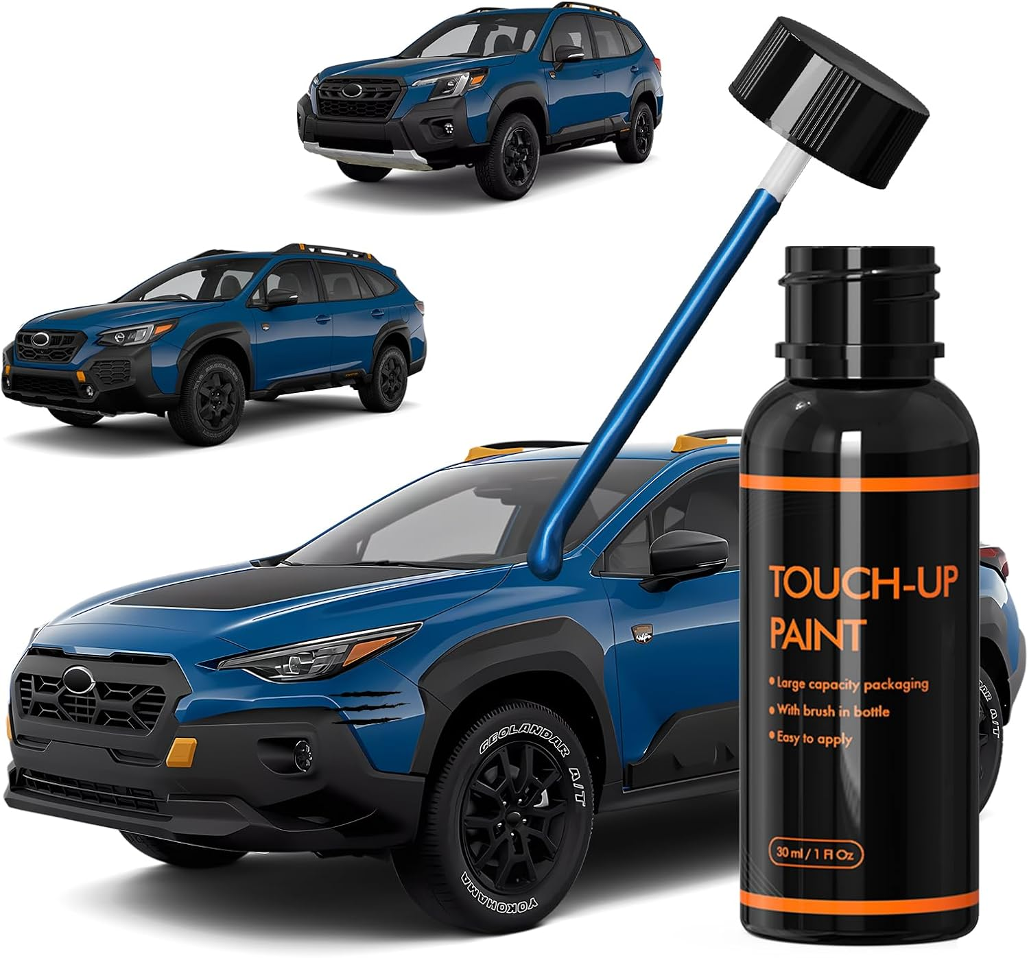 UAT Geyser Blue Touch up Paint for Subaru, DIY Car Paint Scratch Repair Kit, Automotive Paint, Quick & Easy Fix Scratch Repair for Crosstrek/Outback/Forester image number 2
