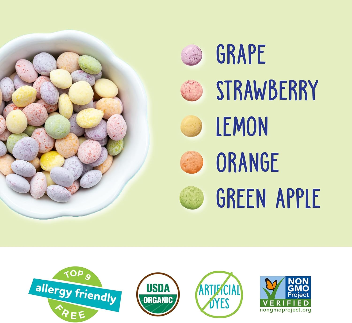 Yum Earth Organic Sour Giggles 142 G image number 5