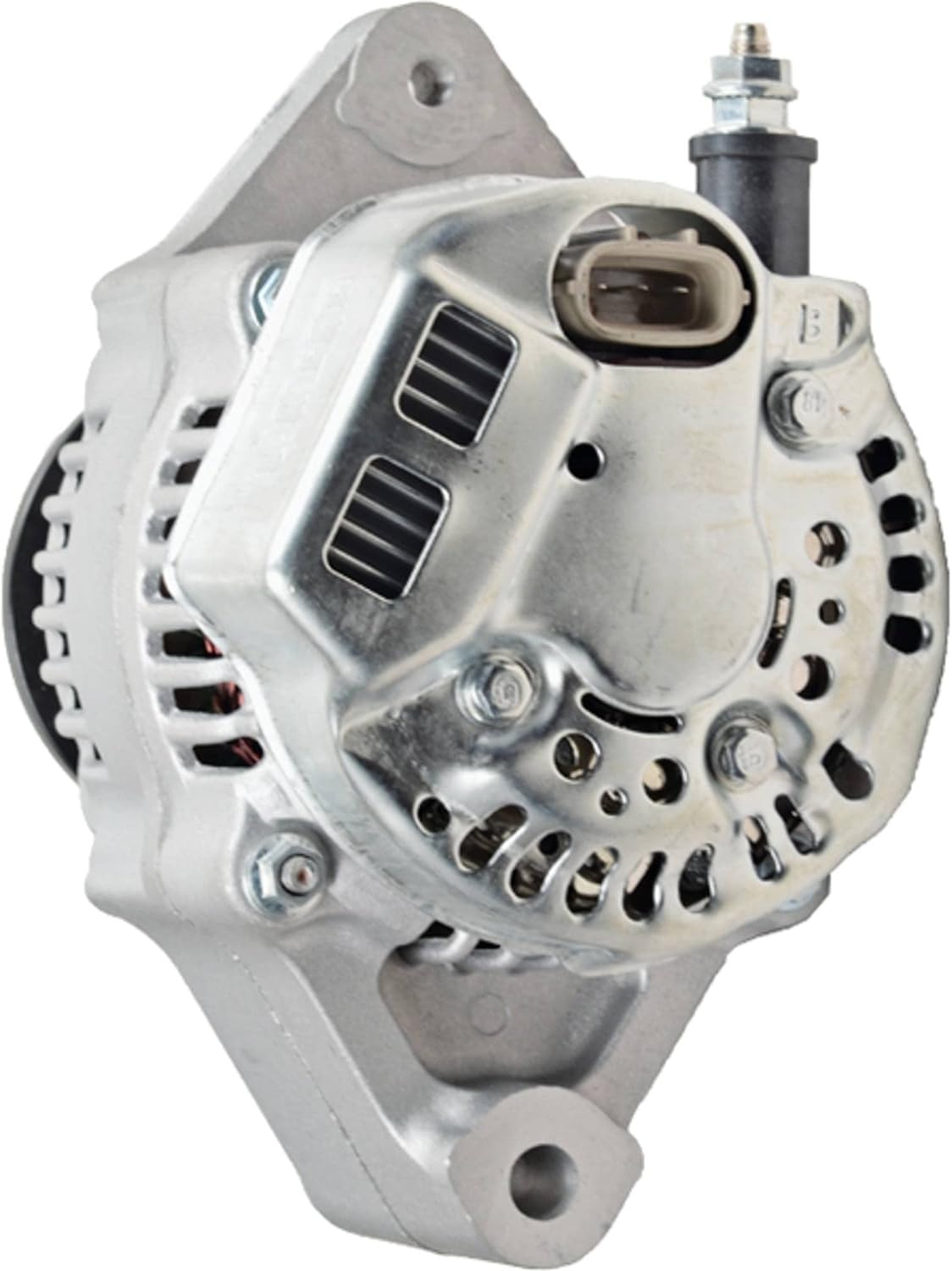 DB Electrical AND0528 New Alternator for Komatsu Nippondenso 12 Volt 600-861-1611 101211-2941, 600-861-1611, Nippondenso 1012511-2941, Cummins C6008611611 ND101211-2941 101211-2940 101211-2941 12771 image number 2