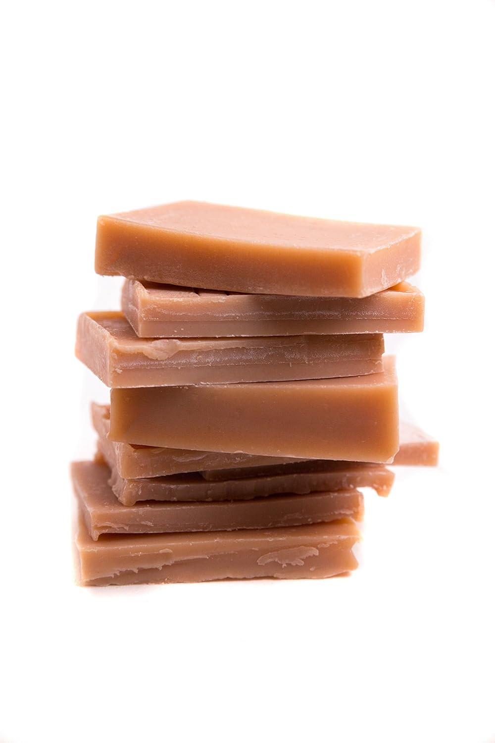 Turmeric Soap, 1 Pound Bag of Fugly Soap, a Mixture of Banged up Bars, Soap Ends & Soap Chunks. & Organic Soap. (Turmeric) image number 3