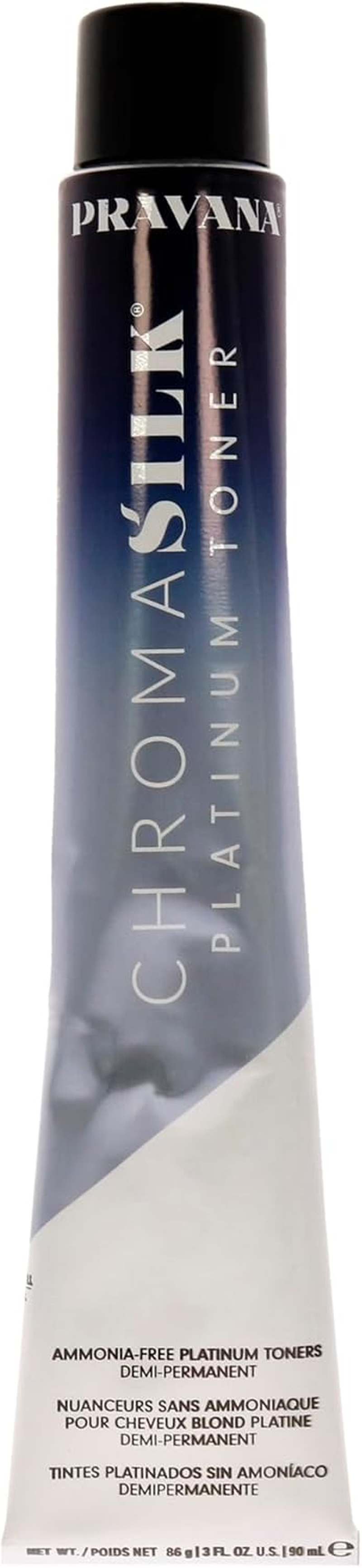 Pravana Chromasilk Platinum Toner - Platinum Sand for Unisex 3 Oz Hair Color image number 1