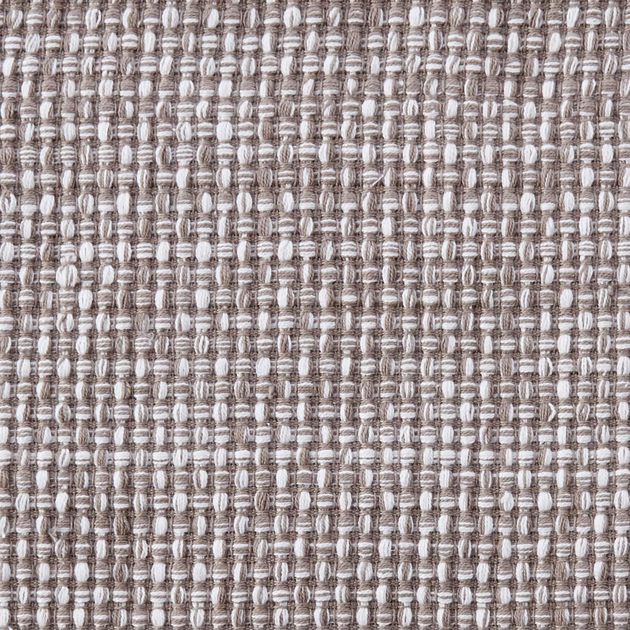 Sweet Home Collection 100% Cotton Placemats for Dining Room Rectangle Two Tone Woven Fabric 13" X 19" Soft Durable Table Mat Set, Set of 6, Gray image number 6