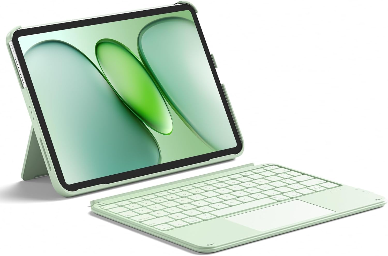 Inateck Case with Keyboard, Ultralight Keyboard for Ipad 10/11 Gen A16 2025 11 Inch, 11" Ipad Air 6 M3/M2 (2025/2024), Air 5/4, Pro 11 4/3/2/1, Detachable, with Touchpad, QWERTY, Acetouch KB04122