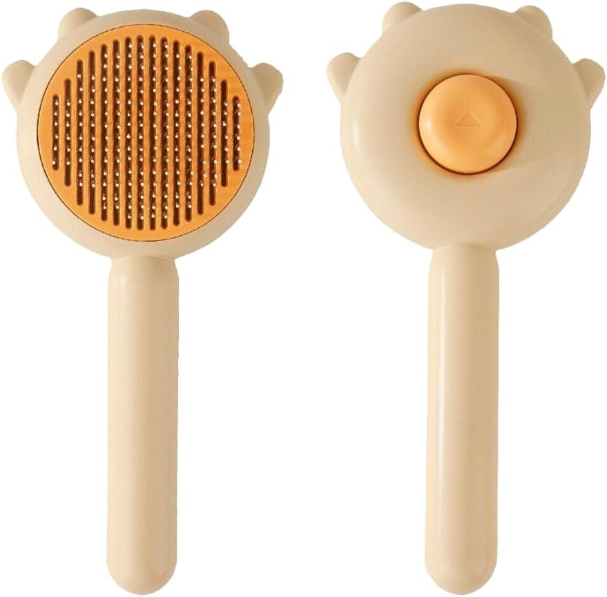 The Better Cat - Cat Hair Brush, Undercoat Brush, Cat Fur Brush, Brush for Cats Short and Long Hair, Hair Bun Remover for Cats, Self-Cleaning Brush for Cats image number 2
