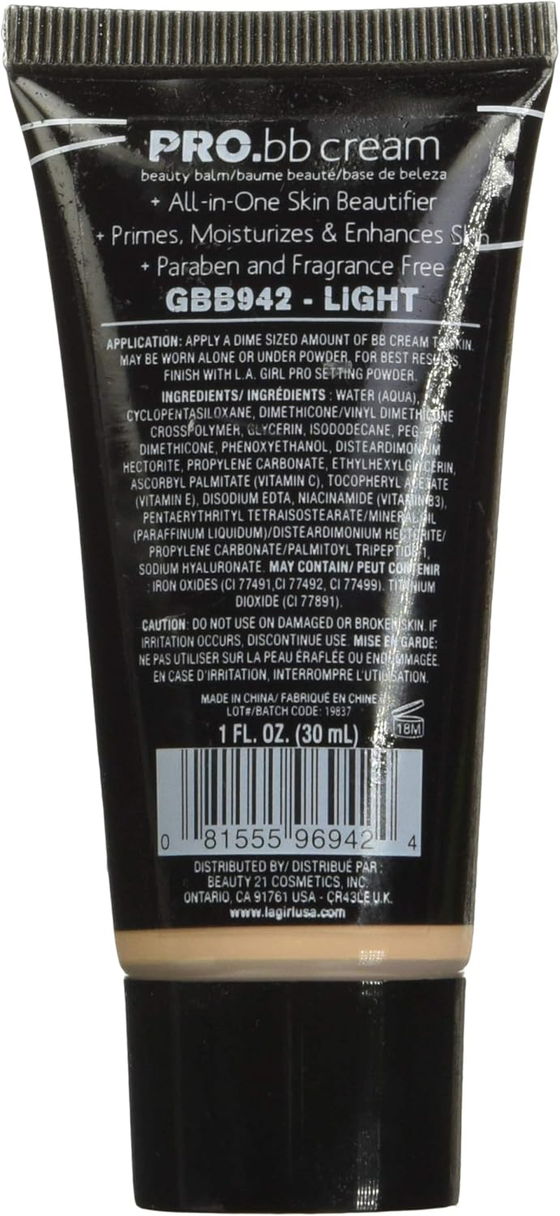 LA Girl HD Pro BB Cream - Light image number 6