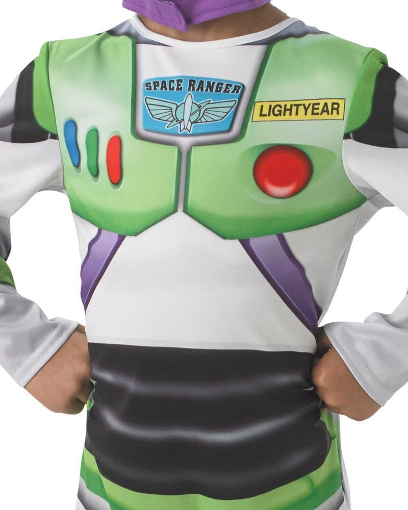 Buzz Lightyear Costume for Kids - Disney Toy Story - Small (3-5 Yrs) image number 2