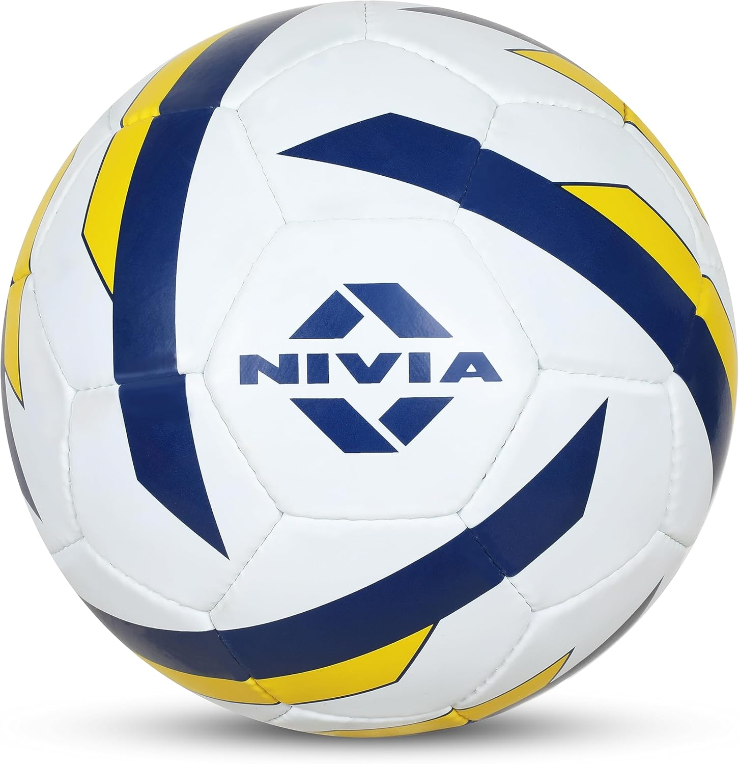 Nivia Vega Football (Multicolour, Size 5) | Rubber | 32 Panel | Training | Match| Soccer Ball image number 4