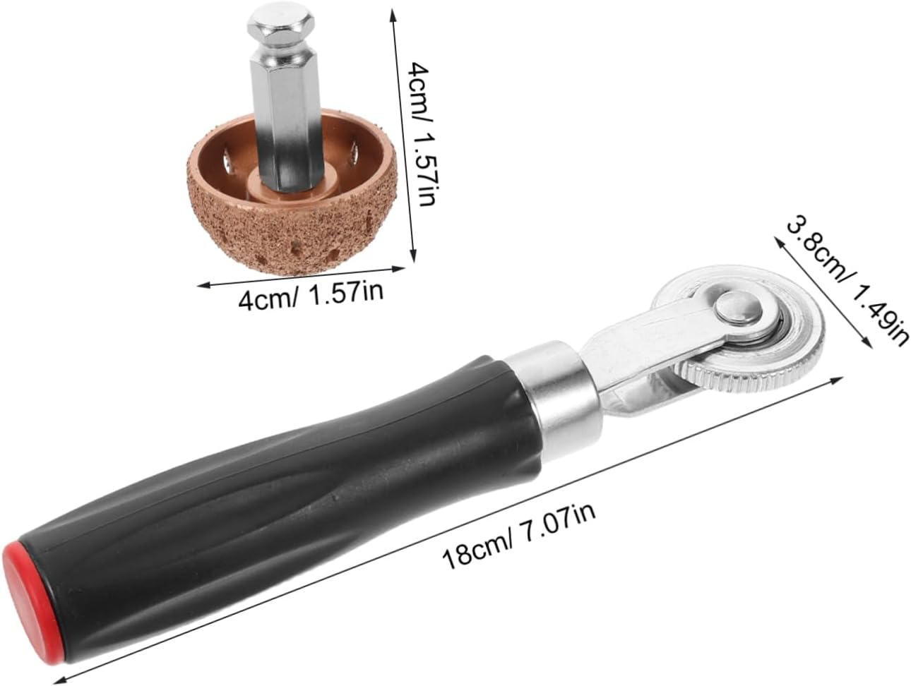 PRETYZOOM High-Performance Tire Repair Kit Inclusive Tire Patch Tool Tyre Repair Plugs Wheel Automotive Grinding Tool image number 3
