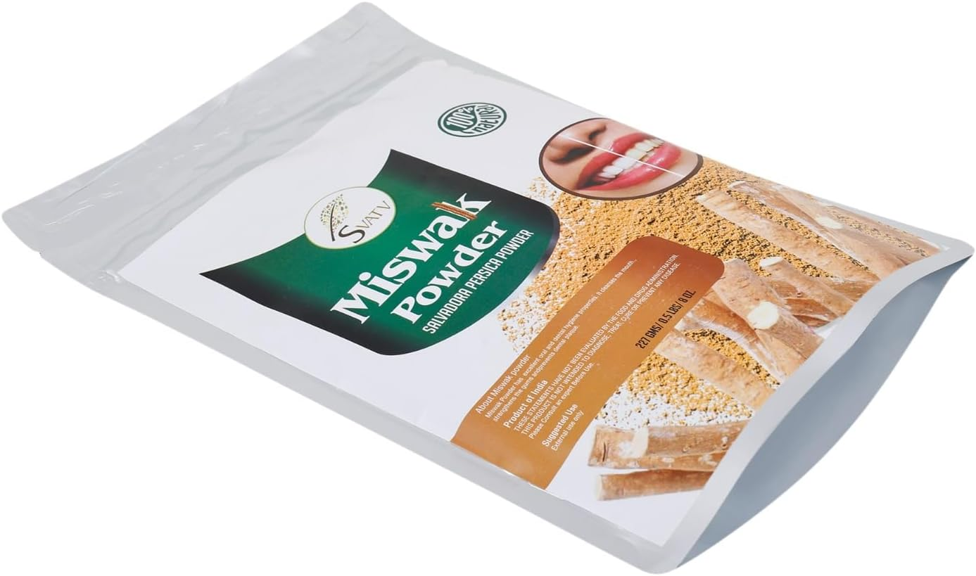 SVATV Miswak Powder 227 Gram (8 Oz) image number 2