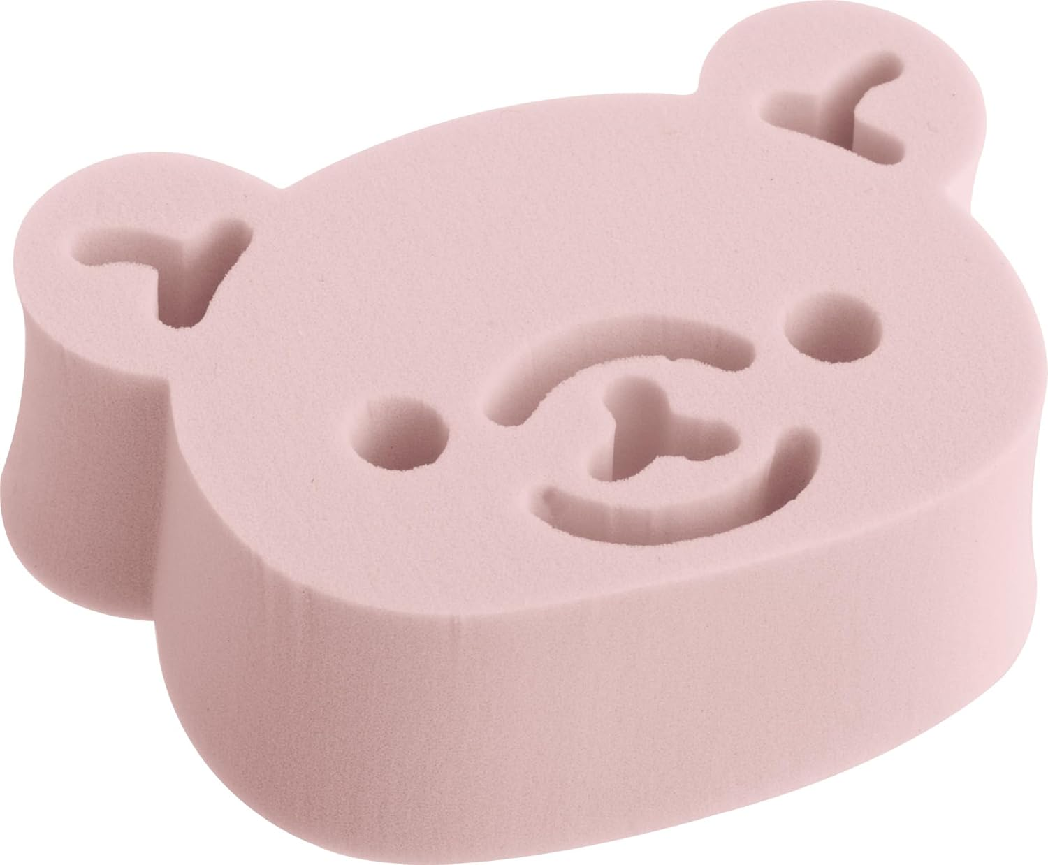 San-X Rilakkuma Makeup Sponge, Korilakkuma, FE46002, H1.6 X W2.4 X D0.8 Inches (4 X 6 X 2 Cm) image number 3