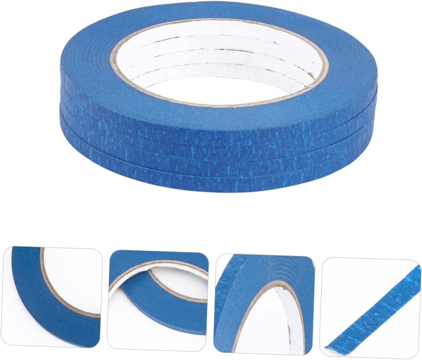 Hohopeti 4Pcs Heat-Resistant Tape Paper Adhesive Car Tape for Printing for DIY Projects and Car Sun Shades image number 5